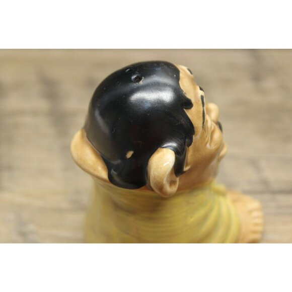 Rossware Vintage Stackable‎ Salt Pepper Shaker Mexican Man Glazed Size Medium - Picture 13 of 16